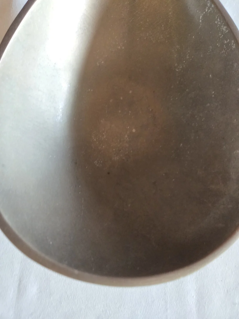 Pewter Chip & Dip Bowl or just a Double Serving Bowl